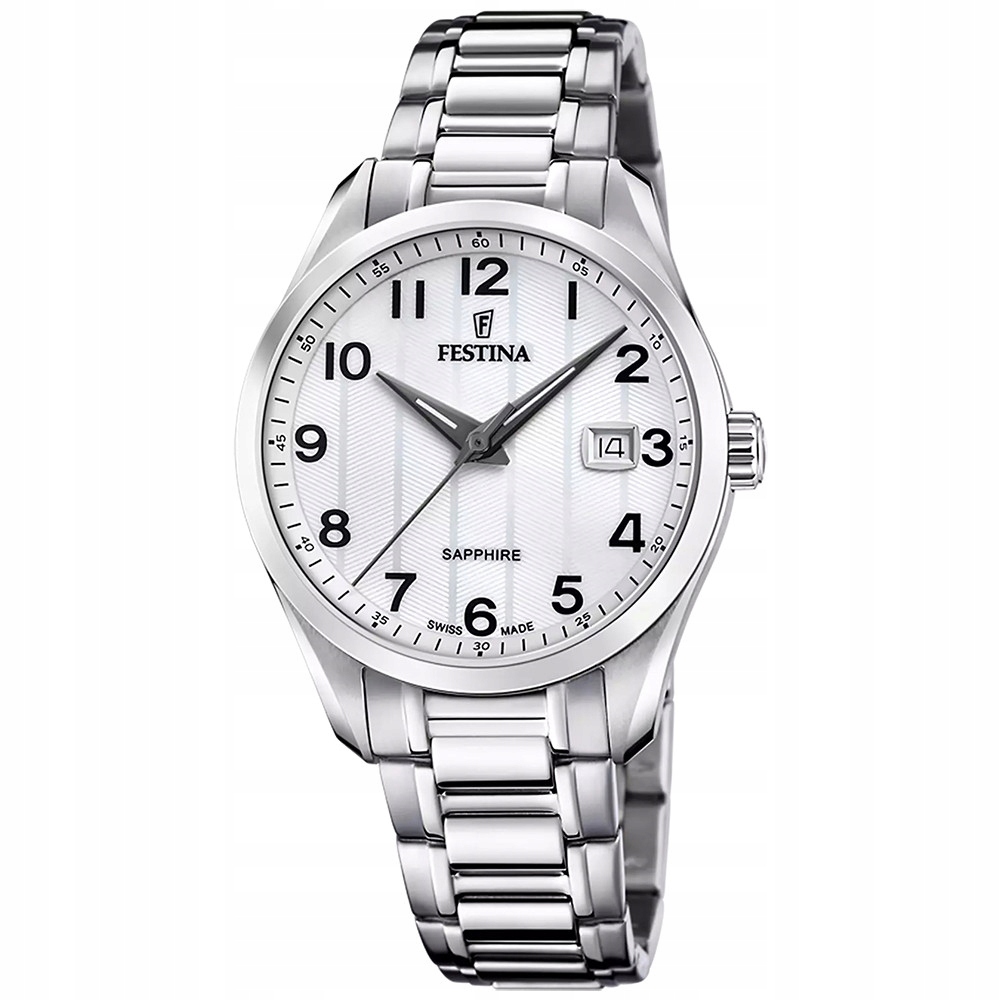 Pánské Hodinky Festina F20026-1 stříbrné