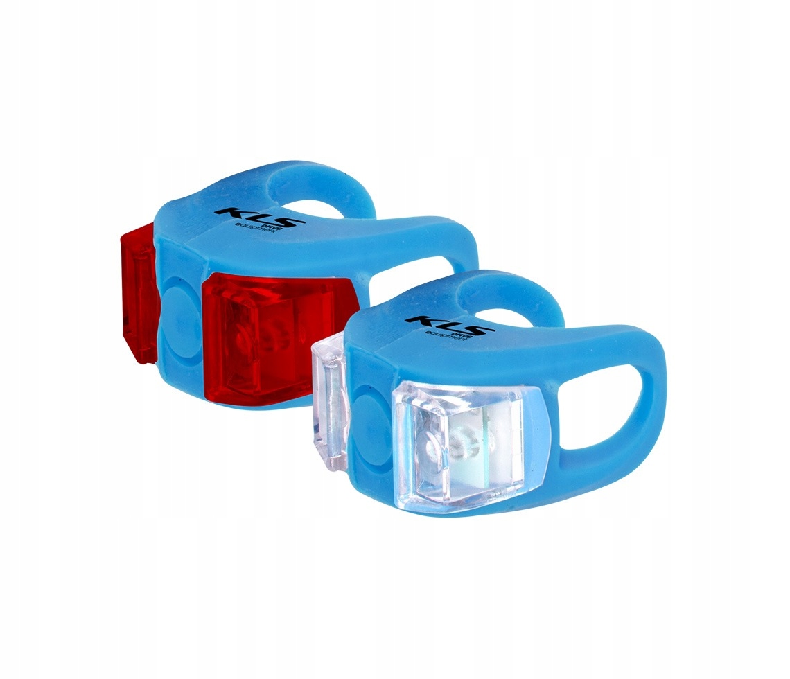 Zestaw lamp przód + tył KELLYS TWINS Silikonowe zi Rodzaj zestaw