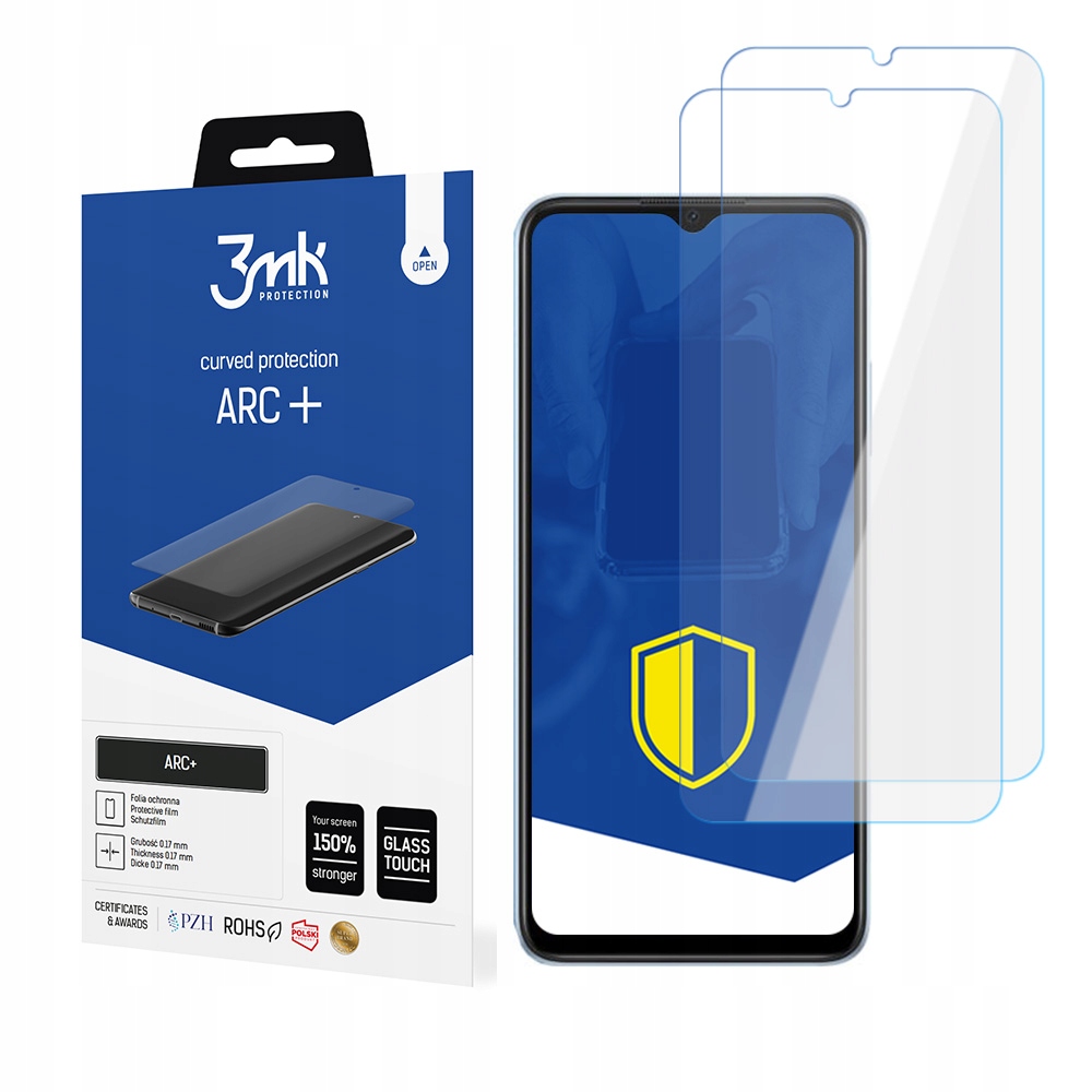 

2x Folia ochronna na ekran do Oppo A17 3mk Arc+