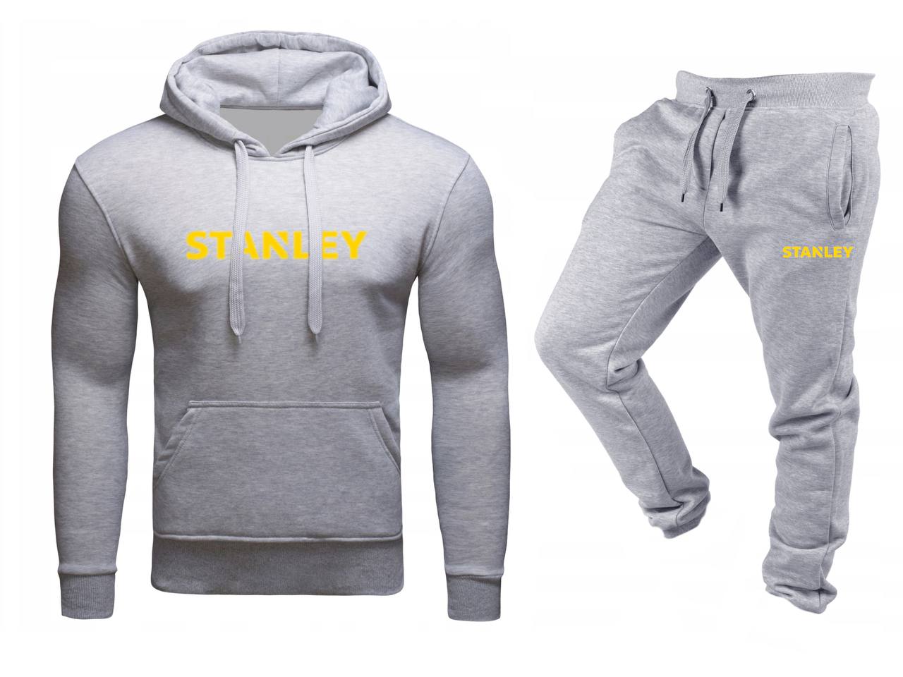 Tepláková Souprava Teplákovka Stanley Mikina A Kalhoty Šedá XXL