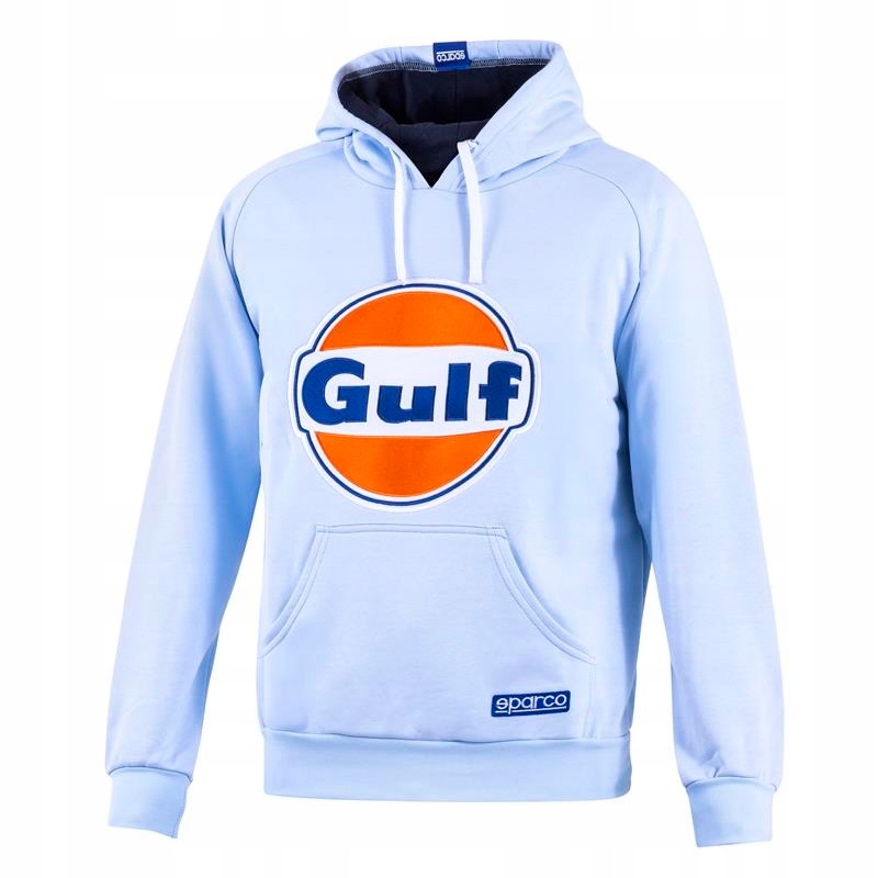 Mikina s kapucí Sparco Gulf modrá XXL