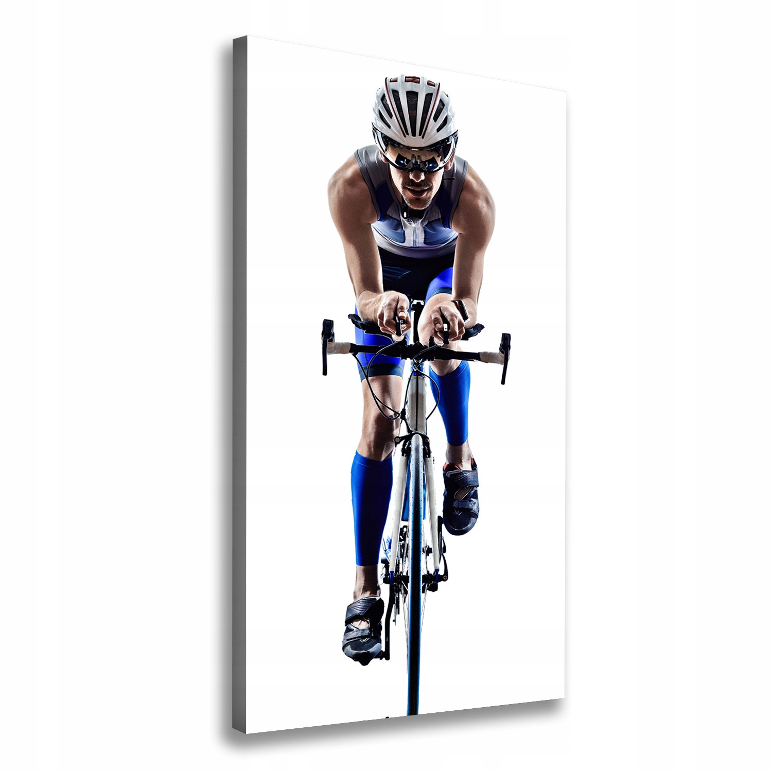 

Foto obraz na płótnie do salonu Rowerzysta 60x120