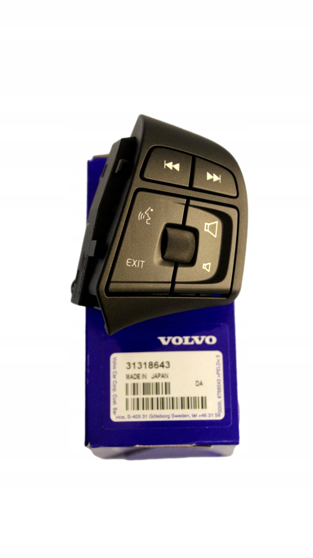 Volvo S60 V60 XC60 pravé tlačítko volantu Oe 31318643