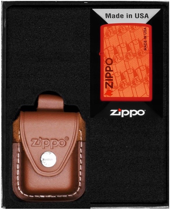 Sada Zippo Zapalovač Pop Art Zippo Dárková sada No4