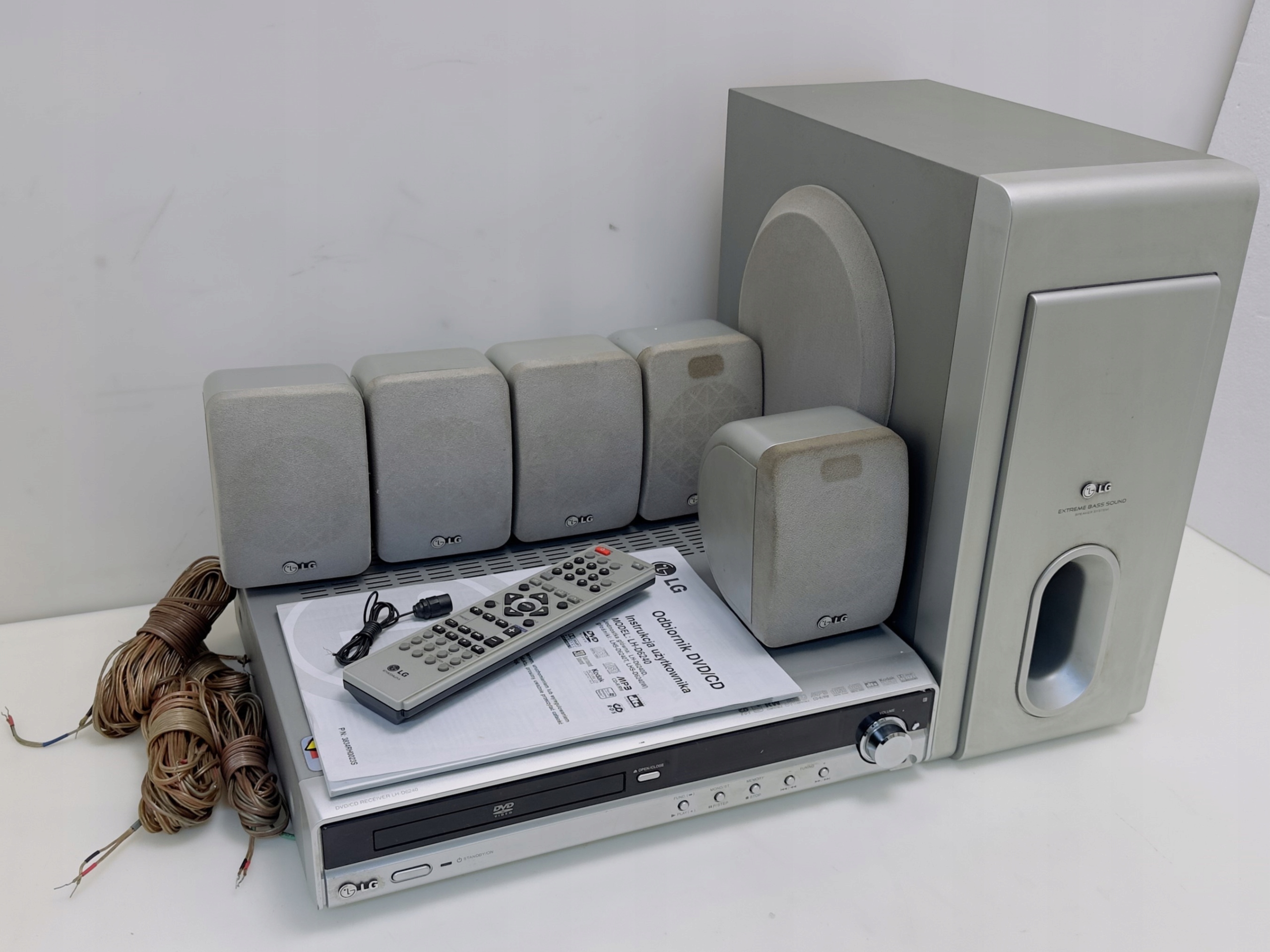 ZESTAW KINA DOMOWEGO 5.1 LG LH-D6240D (F)