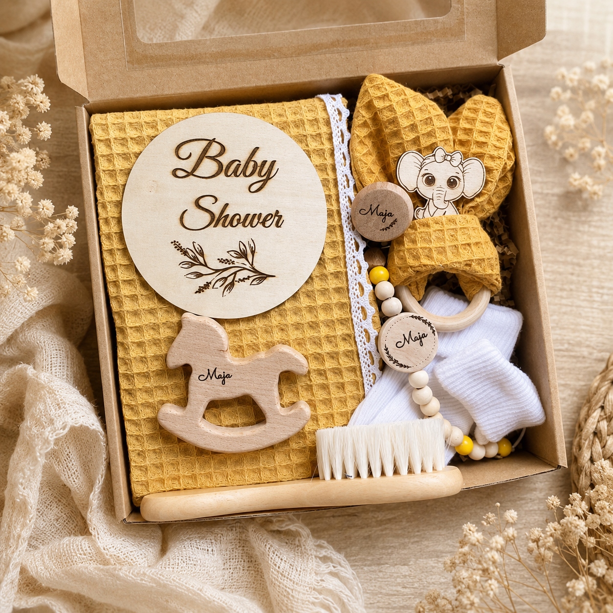 Gift Box shower dla niemowlaka narodziny
