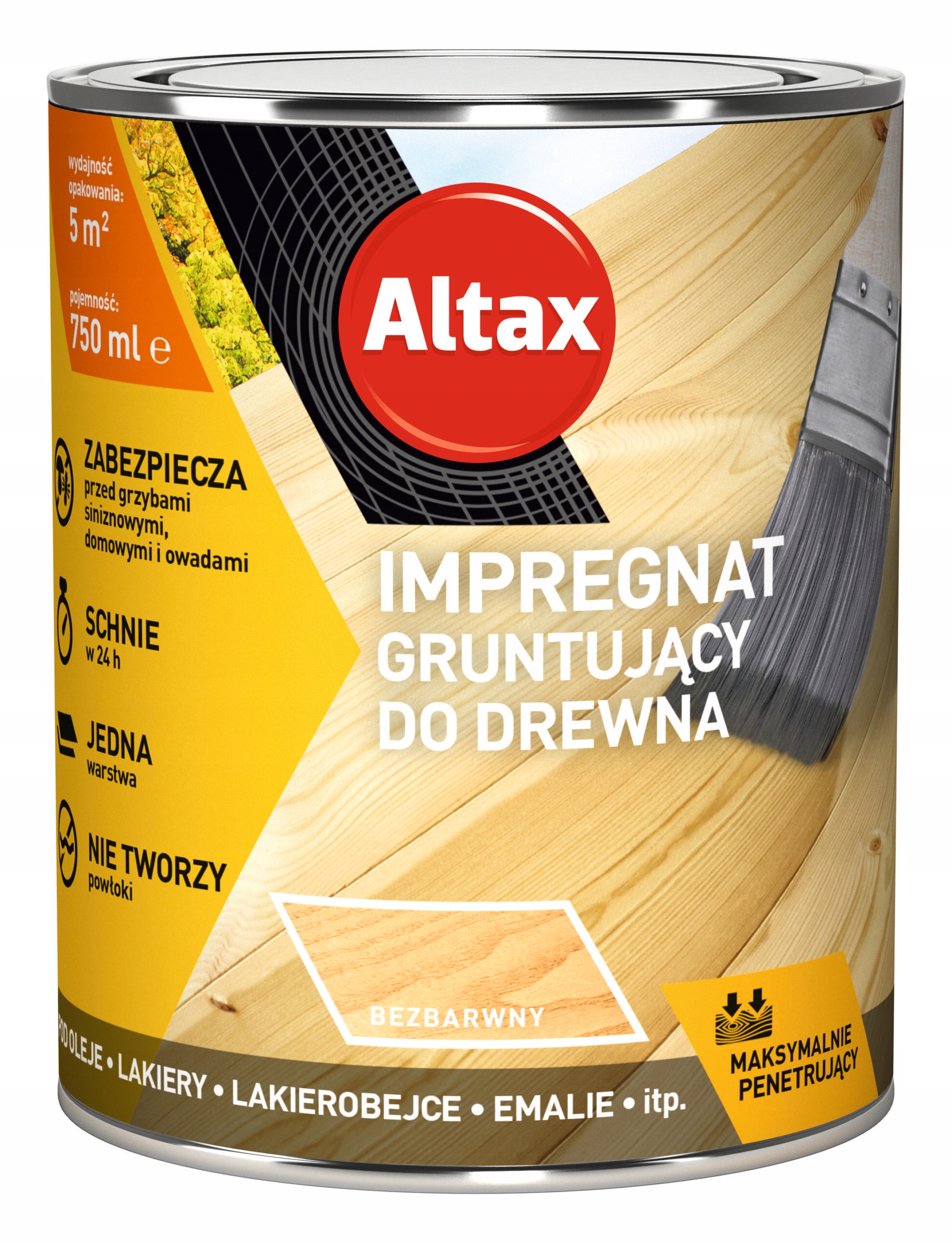 

Altax impregnat gruntujący Penetrin drewna 0,75L