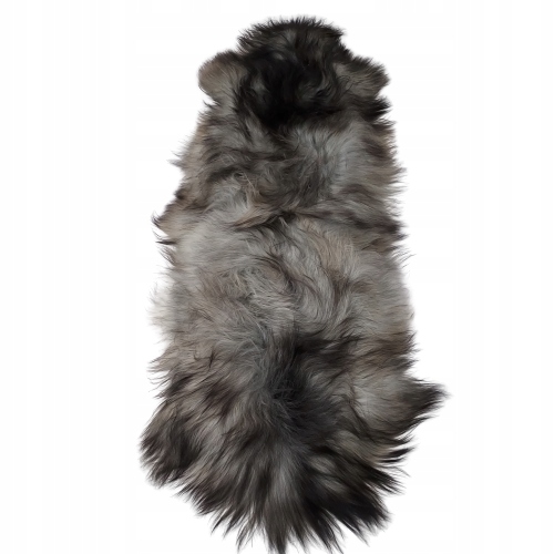 Ovčí kůže Islandská Přírodní Šedá koberec