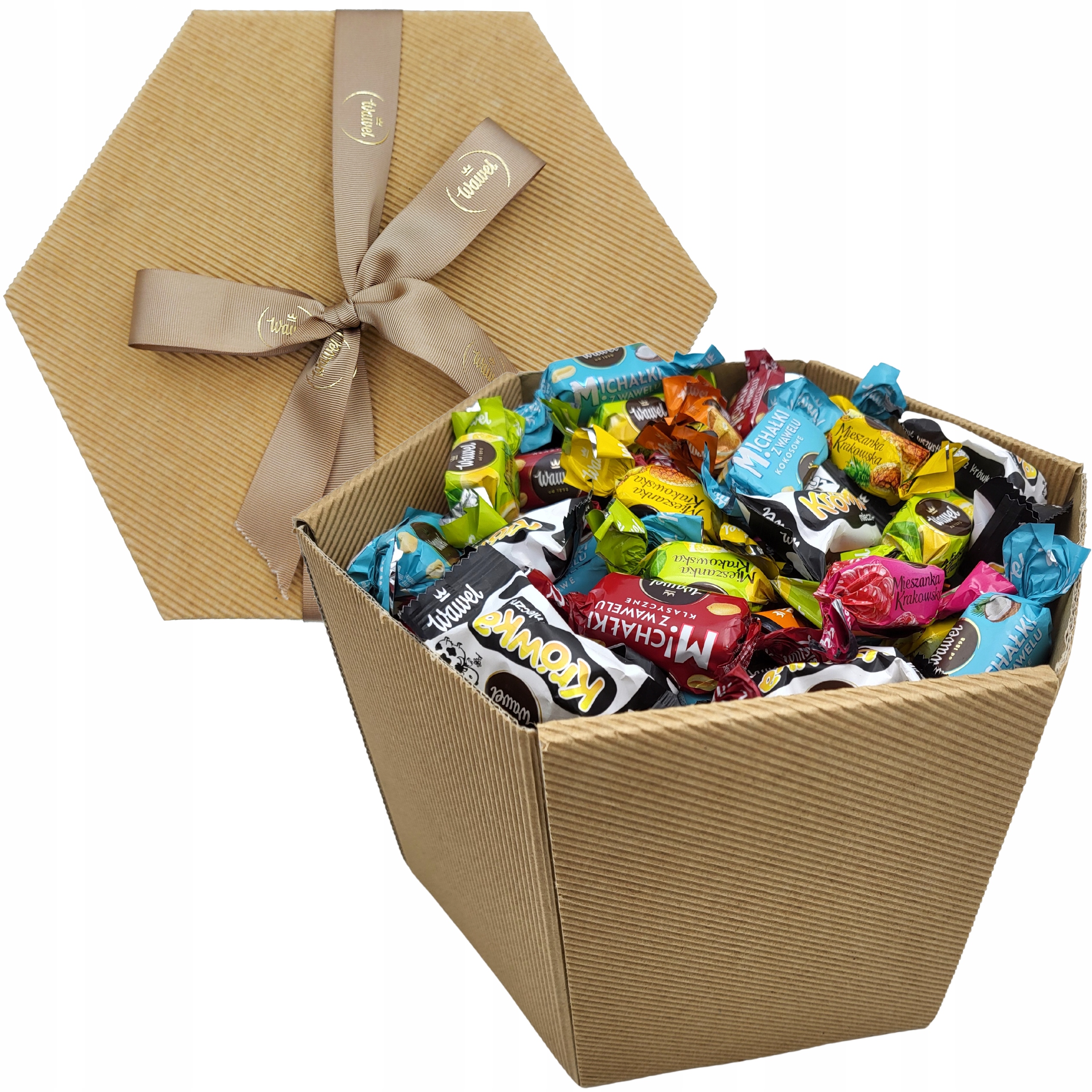 Cukierki Michałki Krówki Galaretki w czekoladzie Wawel 2,2kg