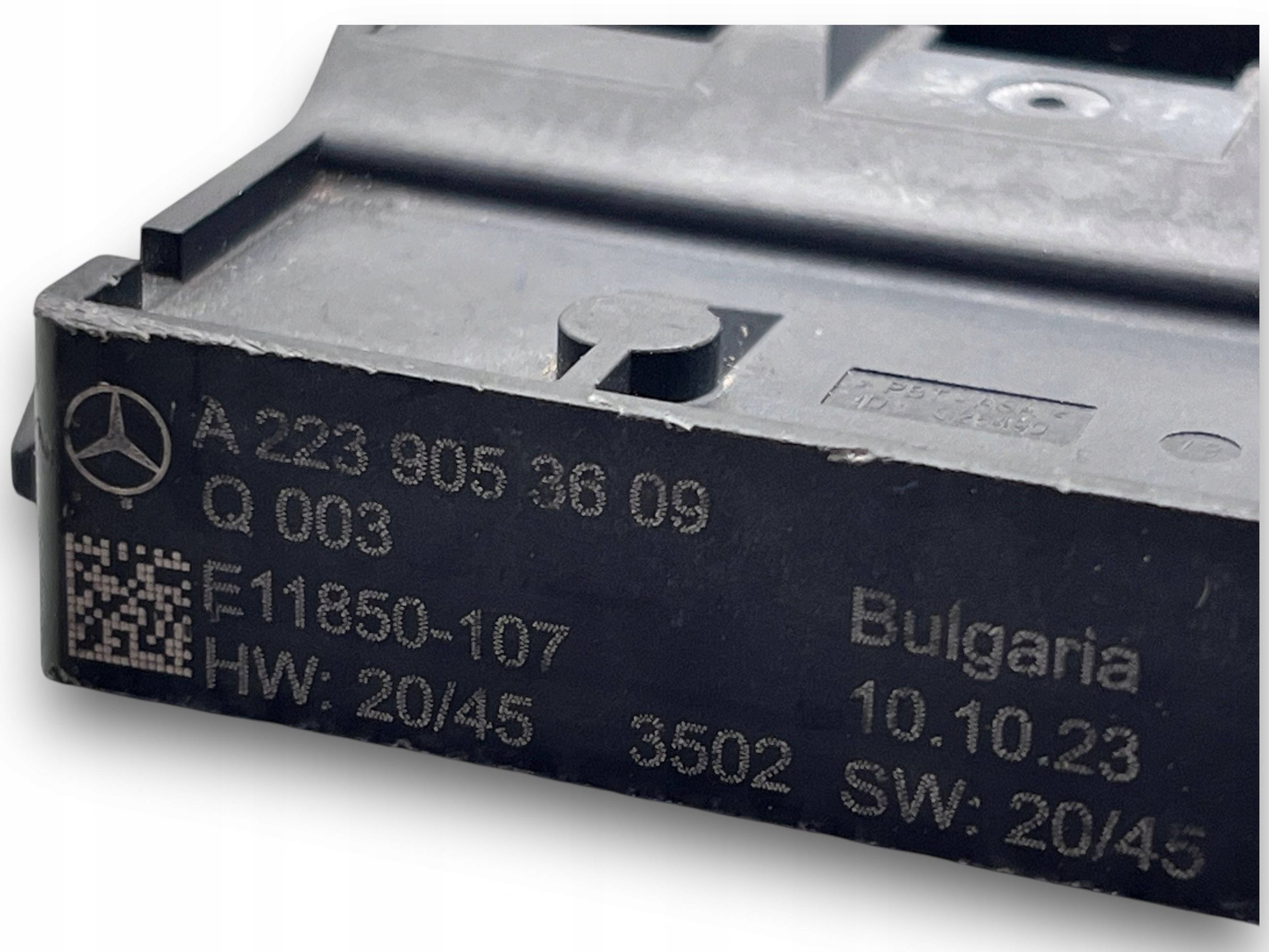 MERCEDES S KLASA W223 control unit bonnet boot 2239053609 $J