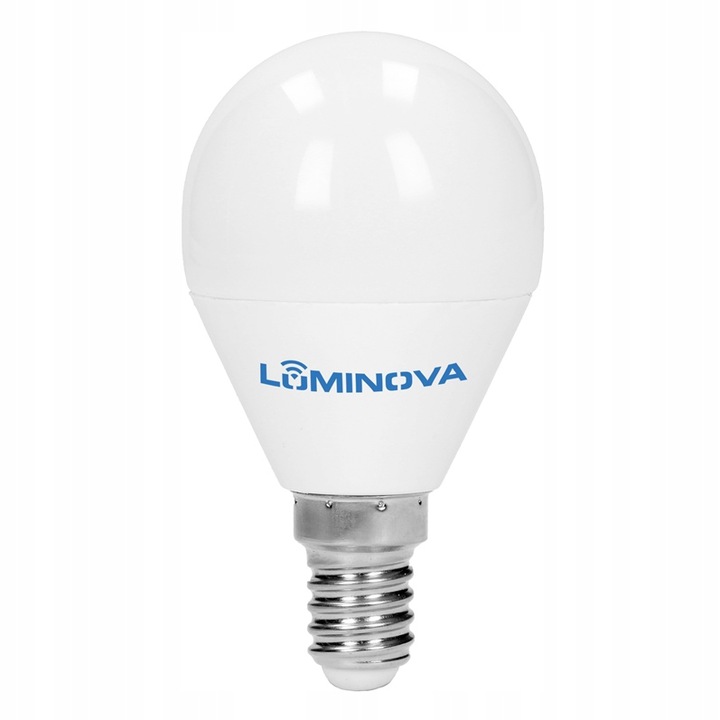 

Żarówka Led Kulka E14 5W 450lm =40W Luminova