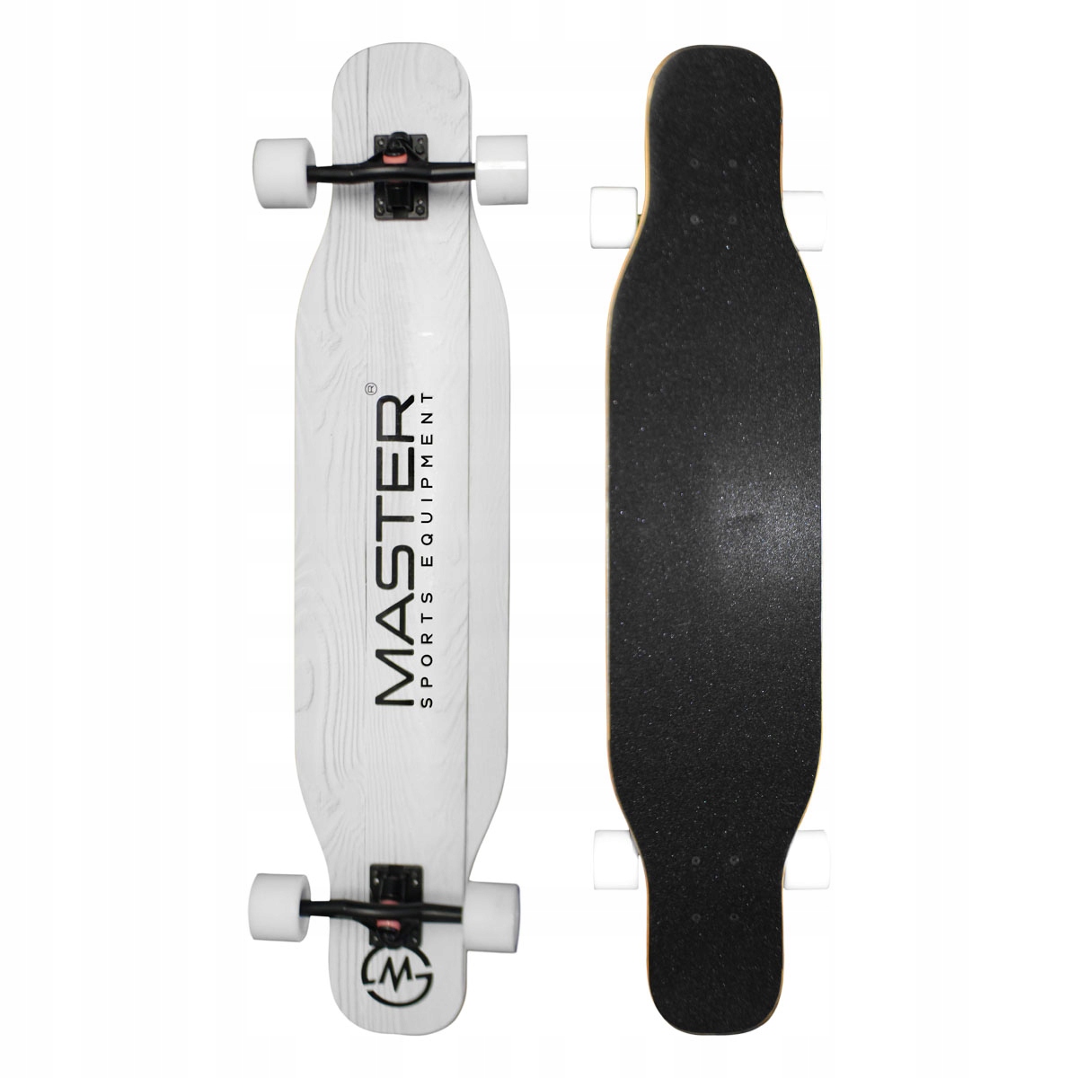 Skateboard Longboard Master 42" Javor 107 cm Vzor: Bílé dřevo