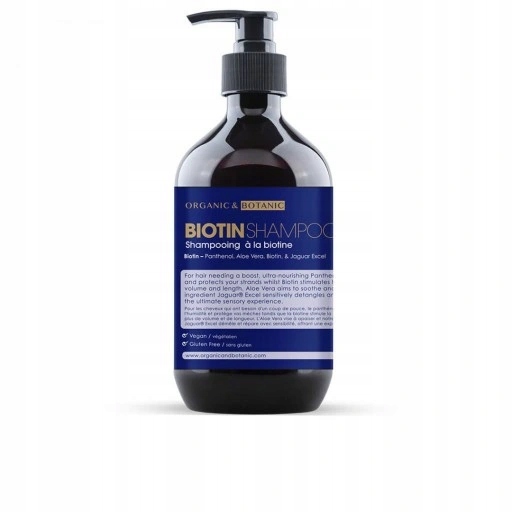 Szampon Organic & Botanic Biotin 500 ml