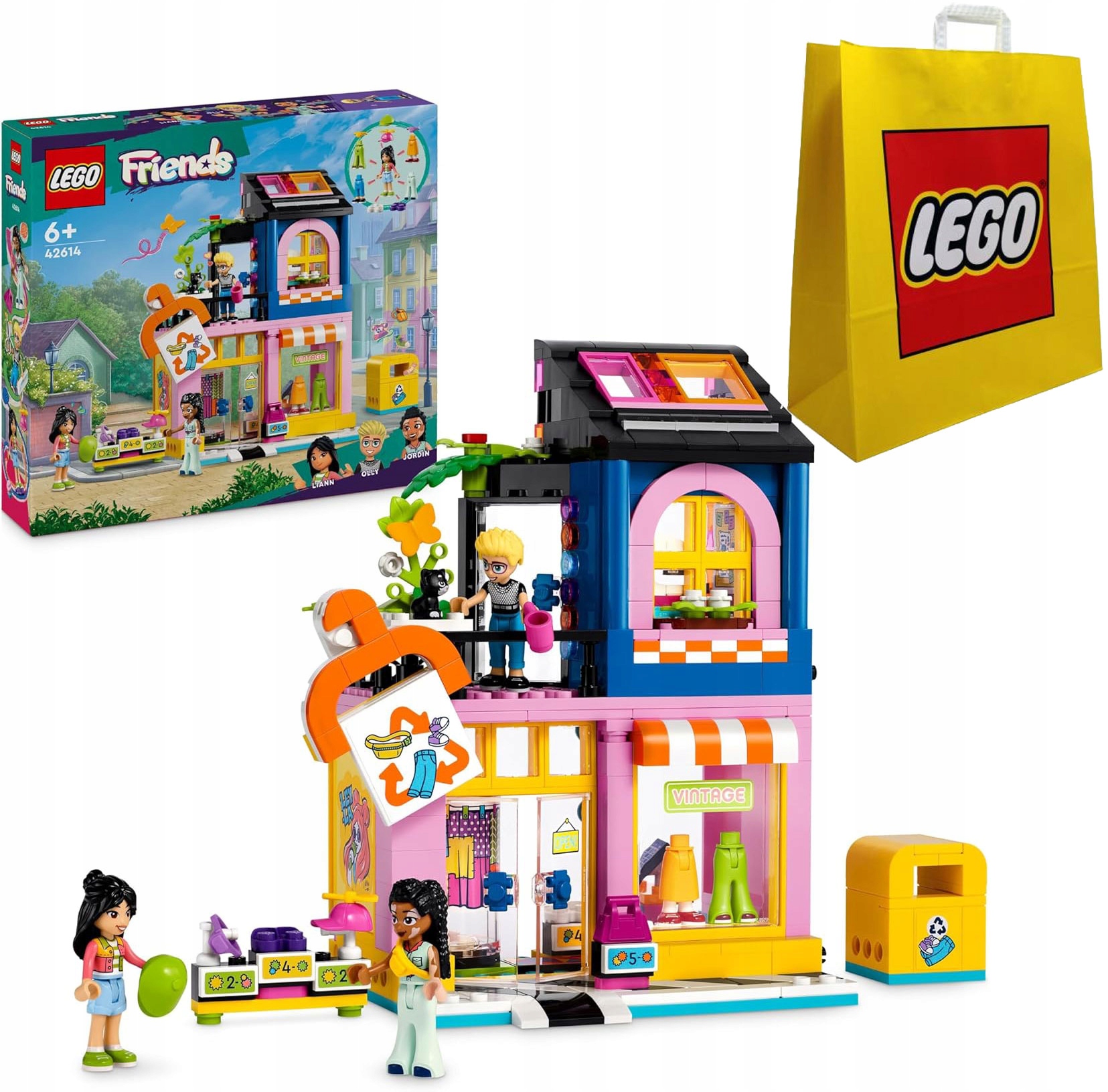 Lego Friends 42614 Obchod s retro oblečením velká taška