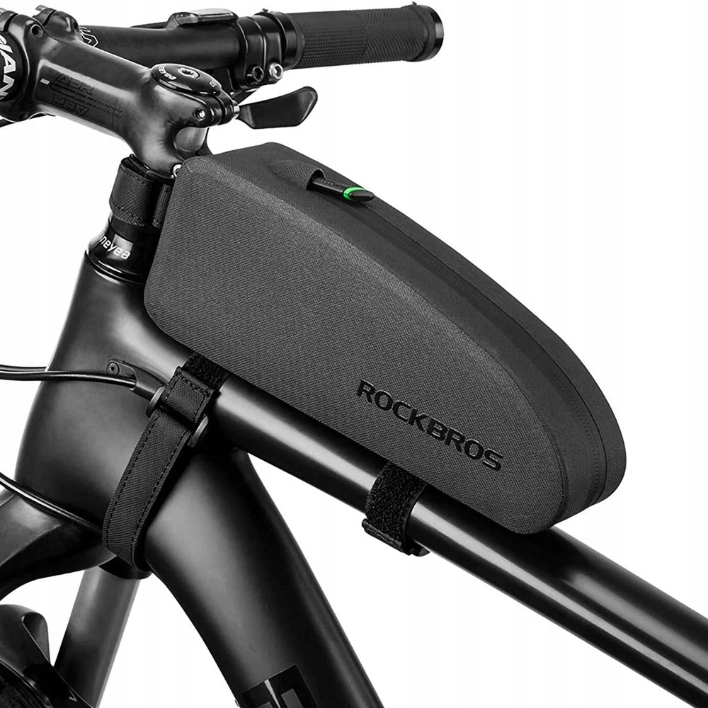 Twarda wodoodporna torba rowerowa na ramę poj. 1.6L czarna Rockbros