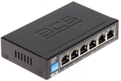 Switch Poe BCS-B-SP0402 4-PORTOWY Bcs Basic