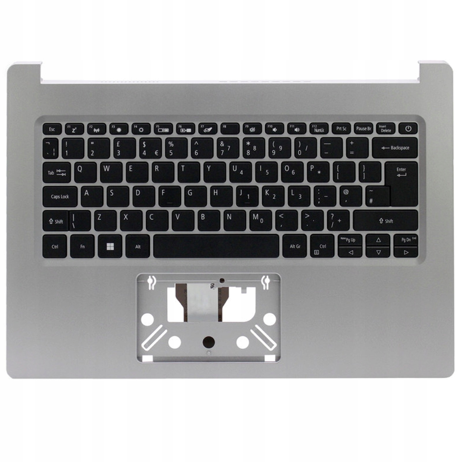 Palmrest s klávesnicou pre Acer Aspire A114-33 A314-22 A314-35 strieborný Us