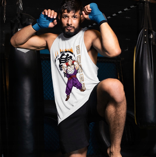 TANK TOP DRAGONBALL GOHAN KAME SENNIN Rozmiar XXL