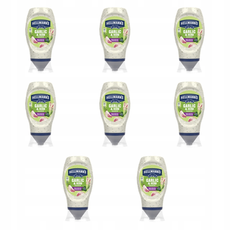 Hellmann's Sos z czosnkiem i natką pietruszki 250ml X8