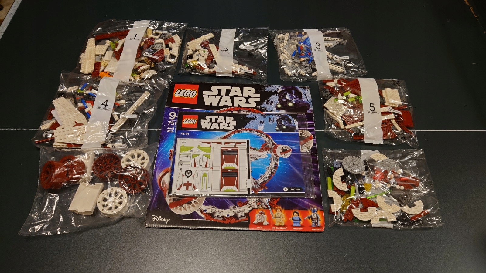 Lego Star Wars 75191 Jedi Starfighter bez pudełka