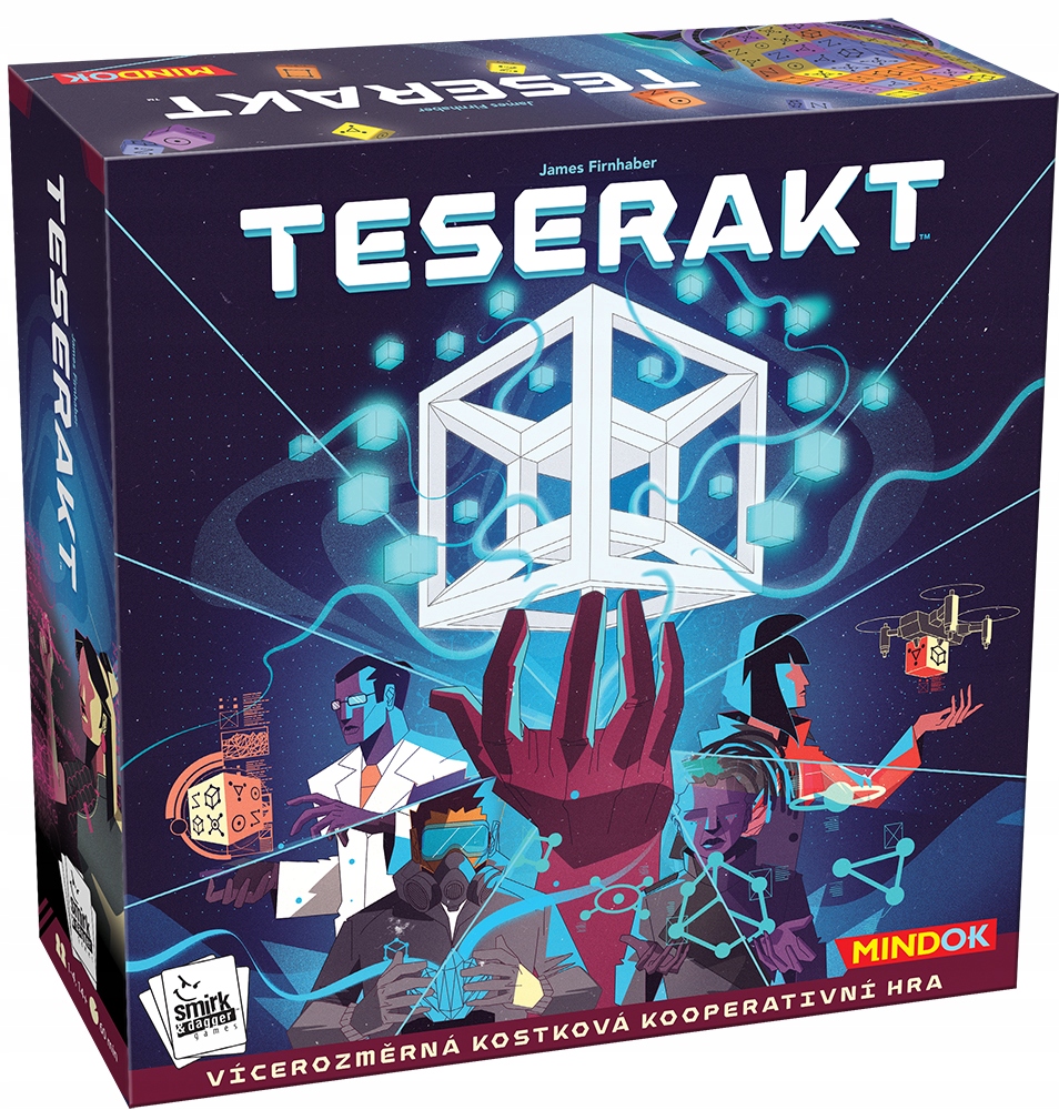 Mindok Teserakt desková hra