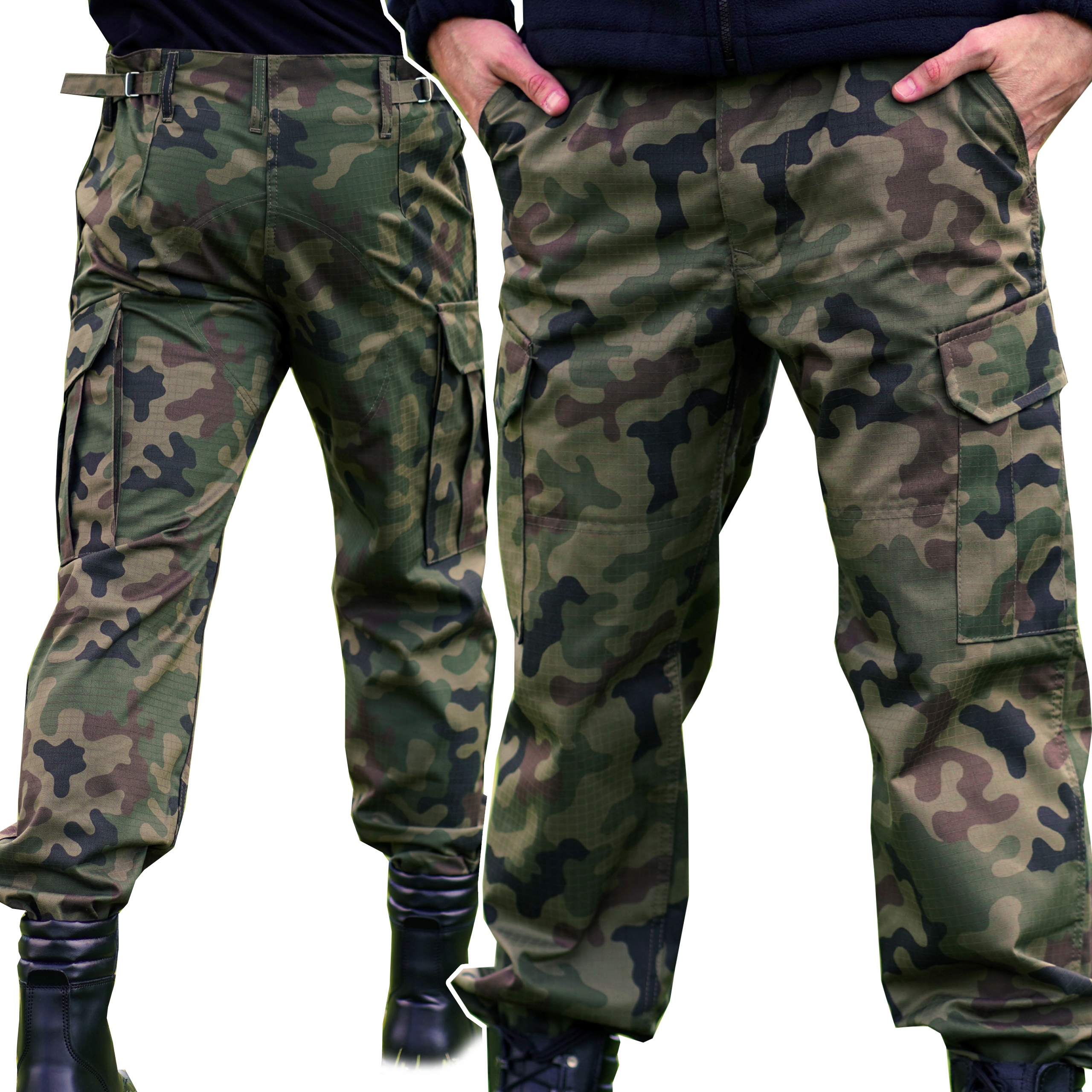 Spodnie Wojskowe Taktyczne Rip-stop wz93 Grom 3XL