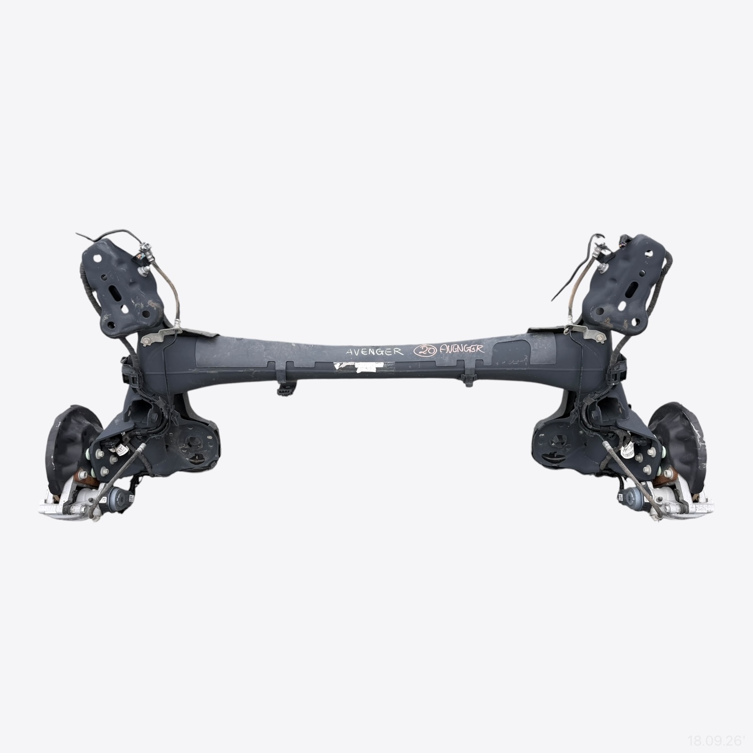 suspension beam axis rear complete calipers JEEP AVENGER 2024 ROK discs
