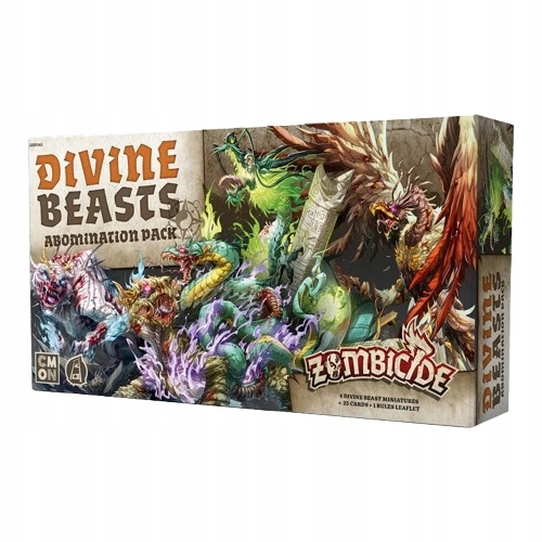 Gra planszowa Zombicide: Biała Śmierć Mistyczne Bestie Portal Games