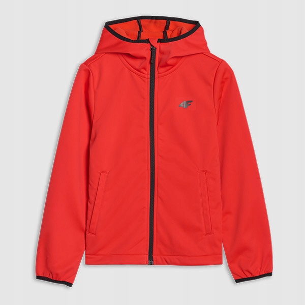 4F kurtka chłopięca z materiału softshell 4FJWAW25TSOFM374 r. 158