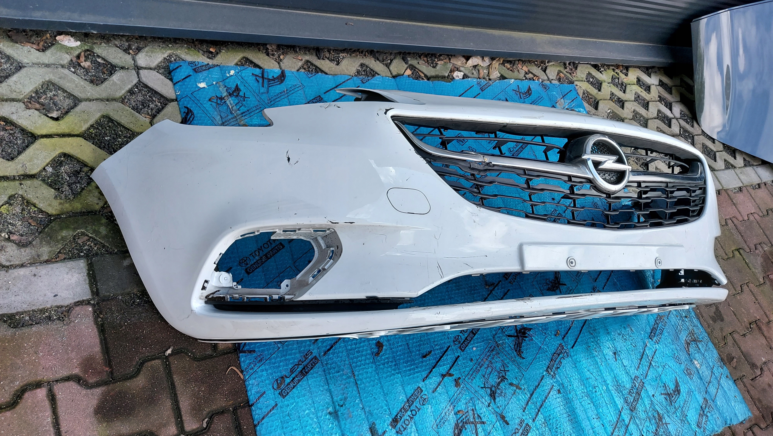 БАМПЕР ПЕРЕД ПЕРЕДНИЙ OPEL CORSA Е 5 В 15 16 17 18