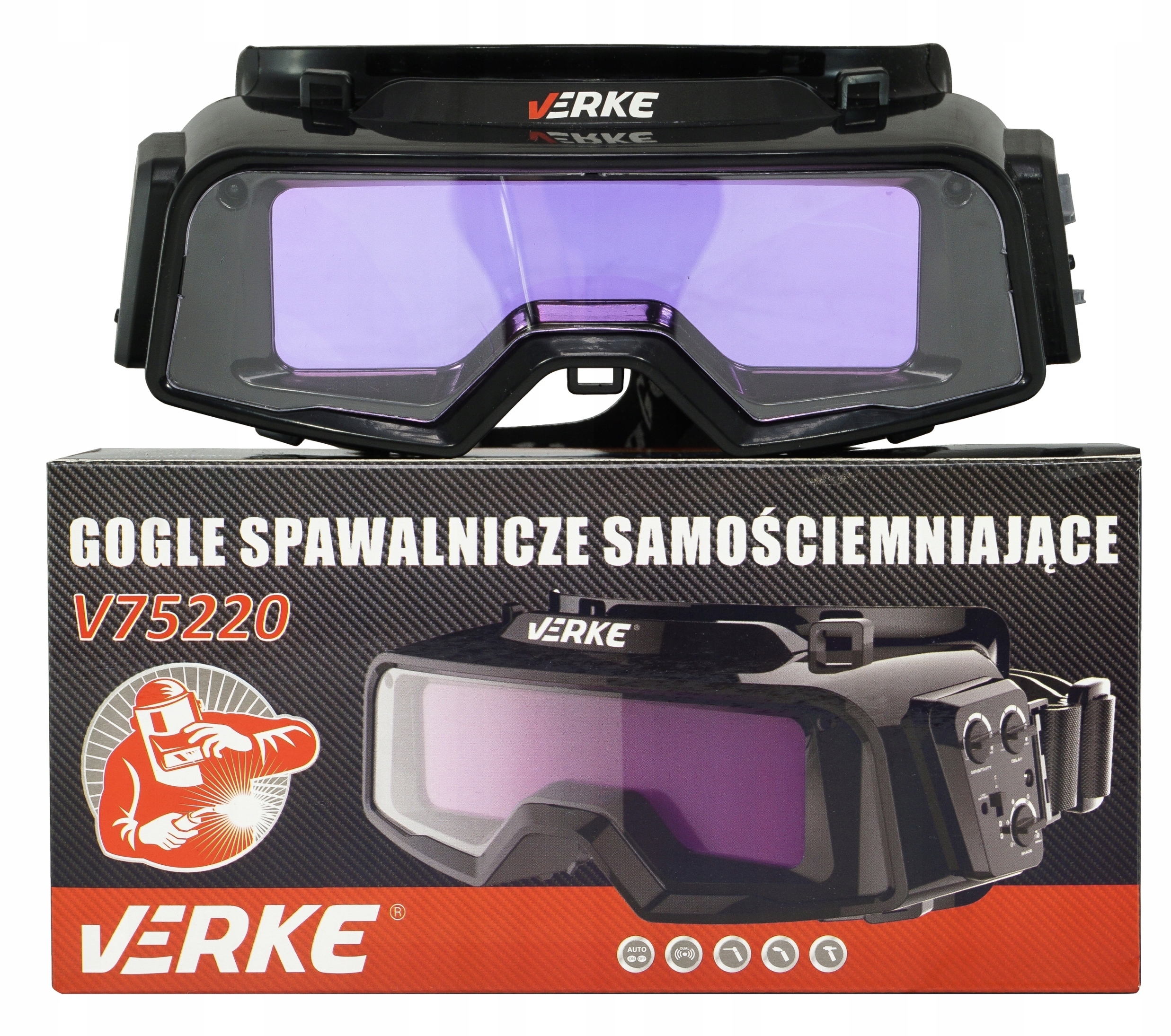 METINĀŠANAS BRILLES AUTOMĀTISKI TUMŠOJOŠĀS AIZSARDZĪBAS BRILLES METINĀŠANAS MASKAS FILTRS Metināšanas veids
