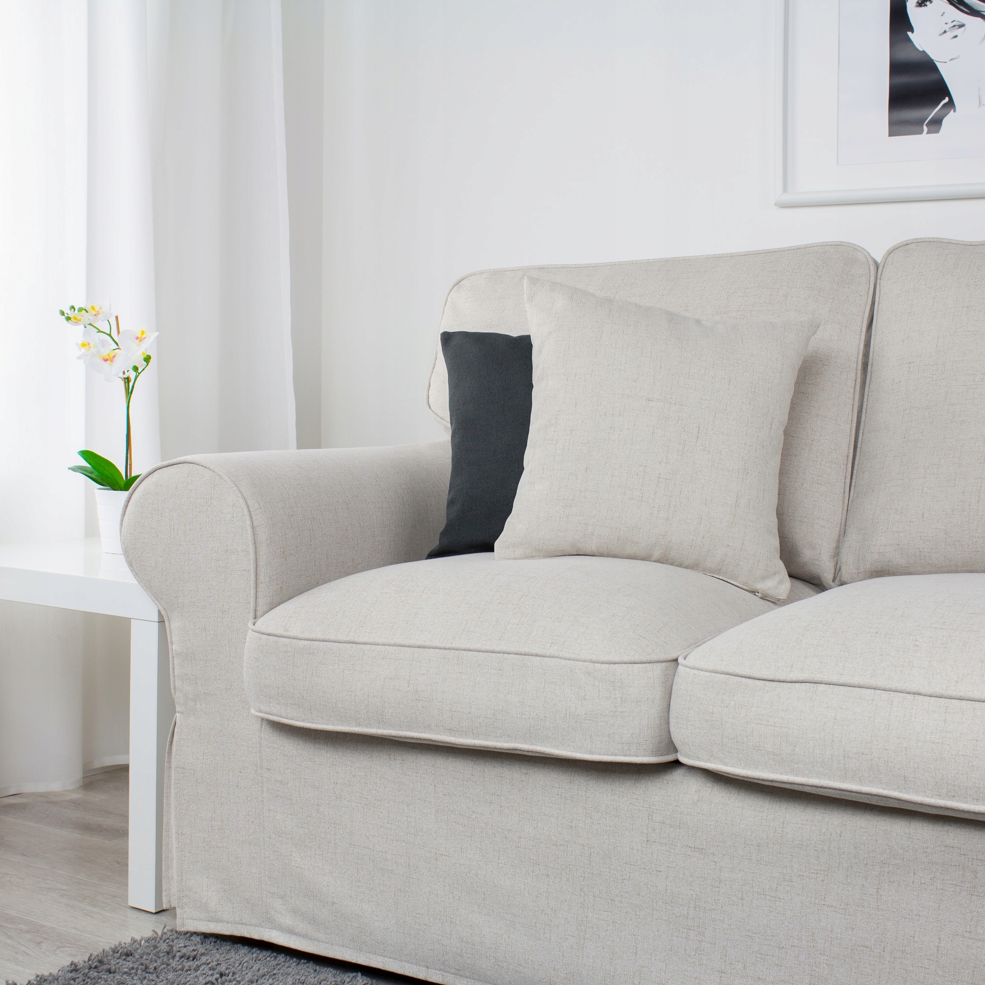 Pokrowiec Ikea Ektorp 3 rozkładany stary model Marka inna