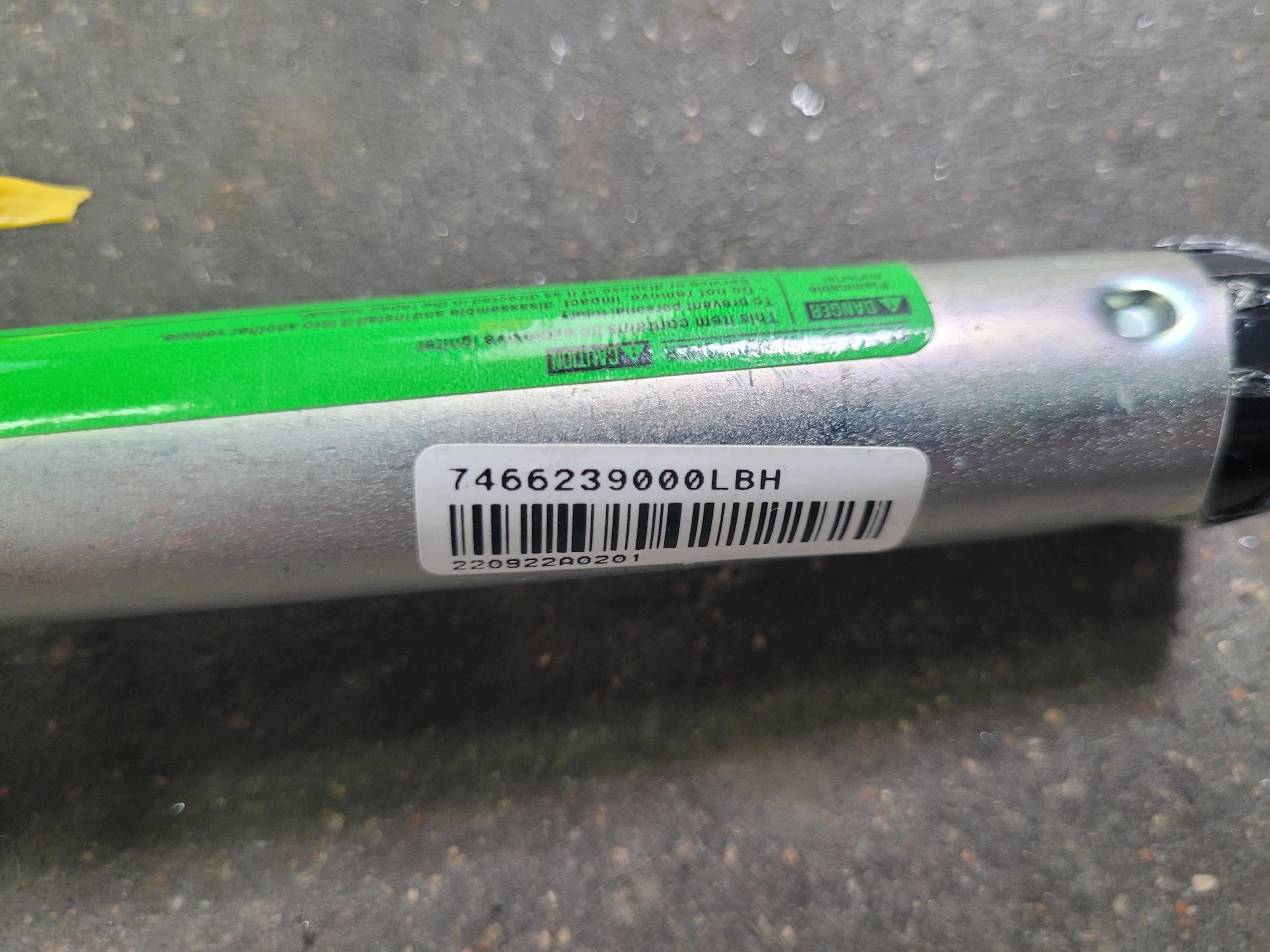 switch adjuster supports safety front right SSANGYONG KGM TORRES EVX