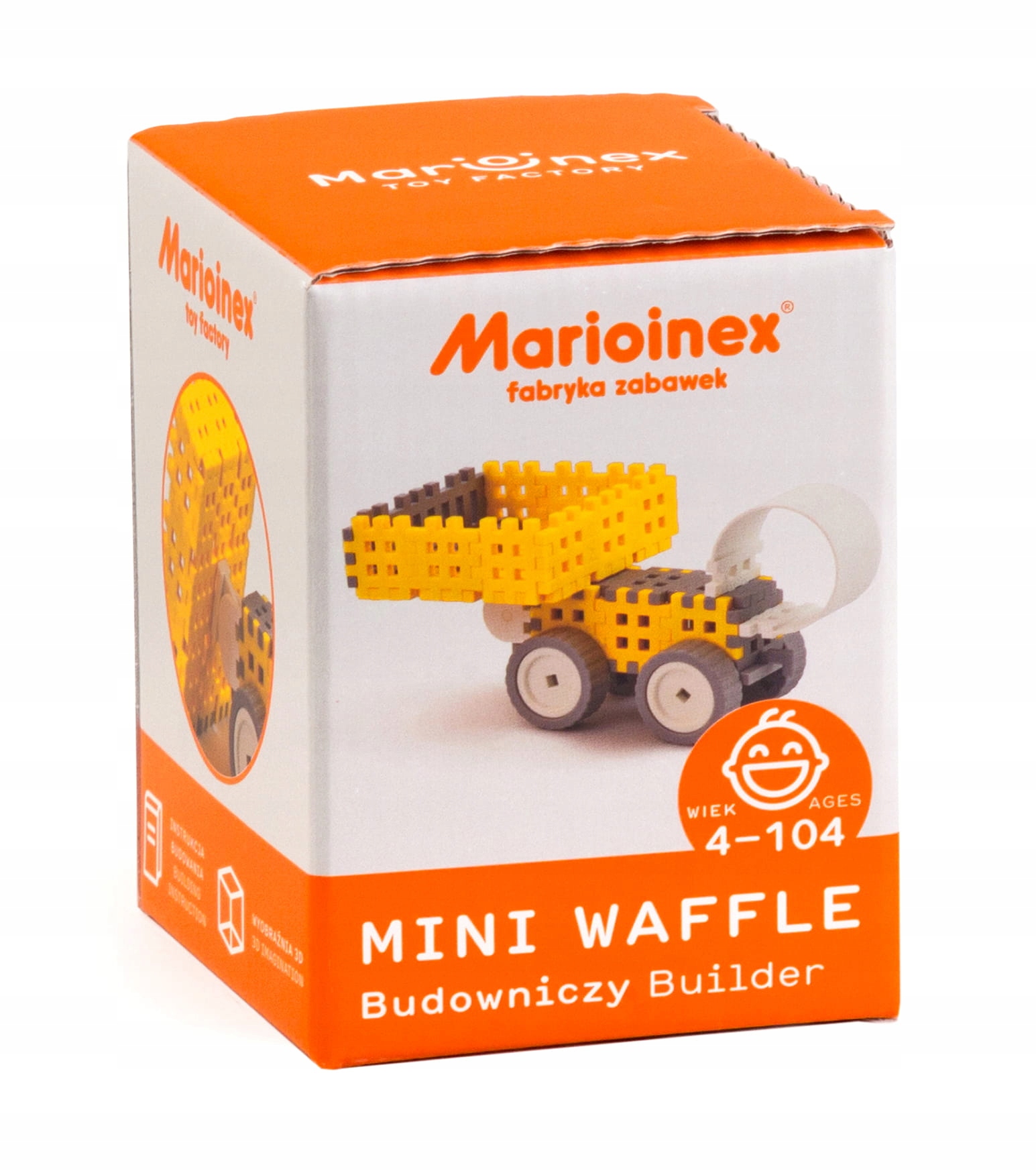 

Marioinex klocki mini wafle budowniczy mały