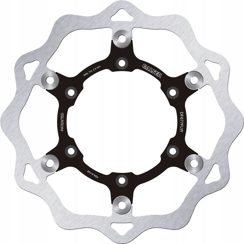 Brzdový Kotúč Galfer Wave 260 MM Gas Contact Ec 125 Sm 125 Txt 125