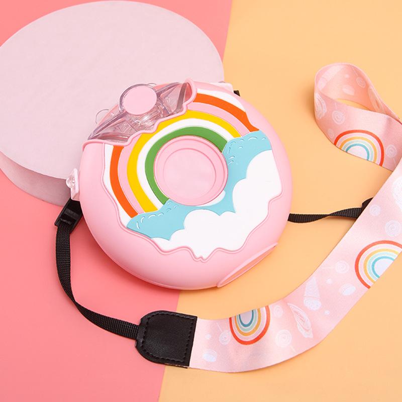 BIDON DONUT BUTELKA SŁOMKA DLA DZIECI PASEK 380 ML Kod producenta donut