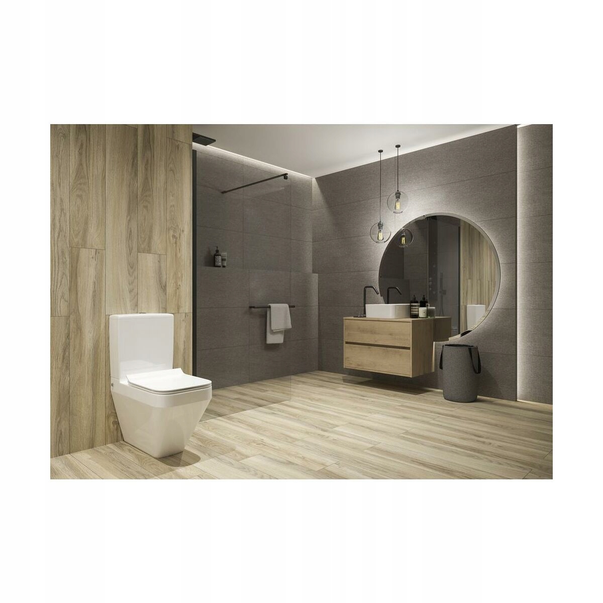 WC kompakt poziom Crea Cersanit Marka Cersanit