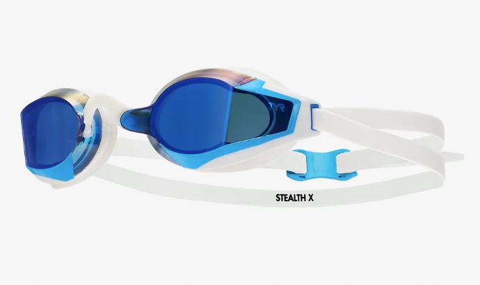 Startovací brýle Tyr Stealth-X Mirrored Blue White