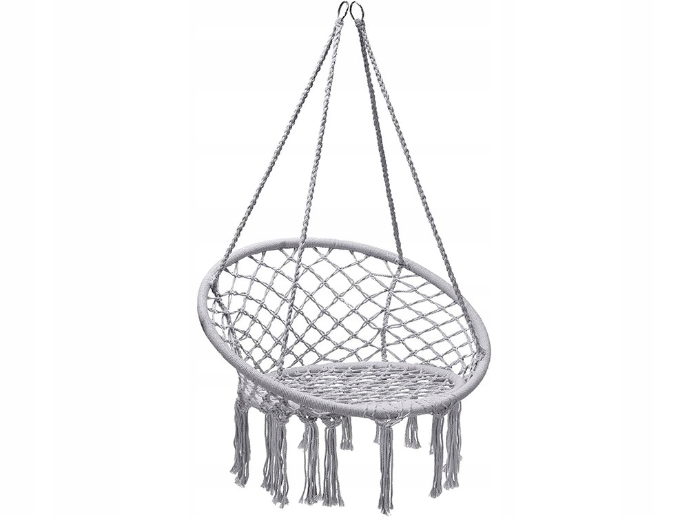 Houpačka houpací křeslo závěsné čapí hnízdo boho pro zahradní dům