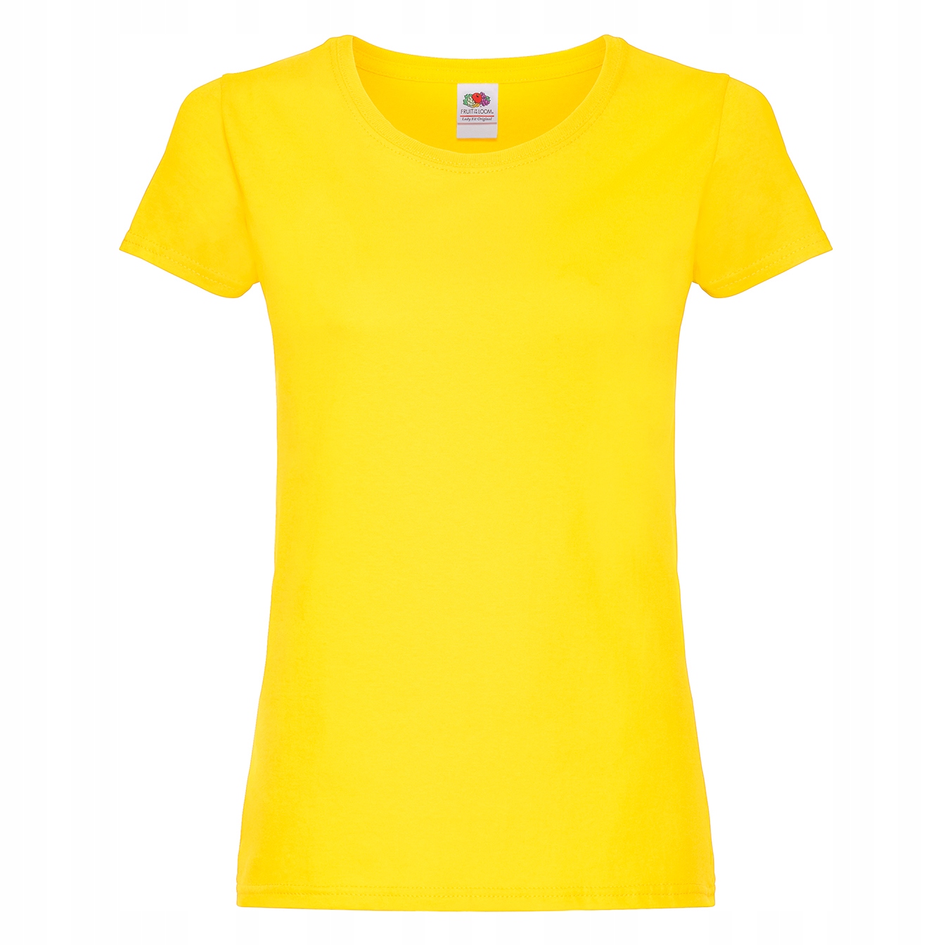 DAMSKA KOSZULKA T-SHIRT FRUIT fc yellow M
