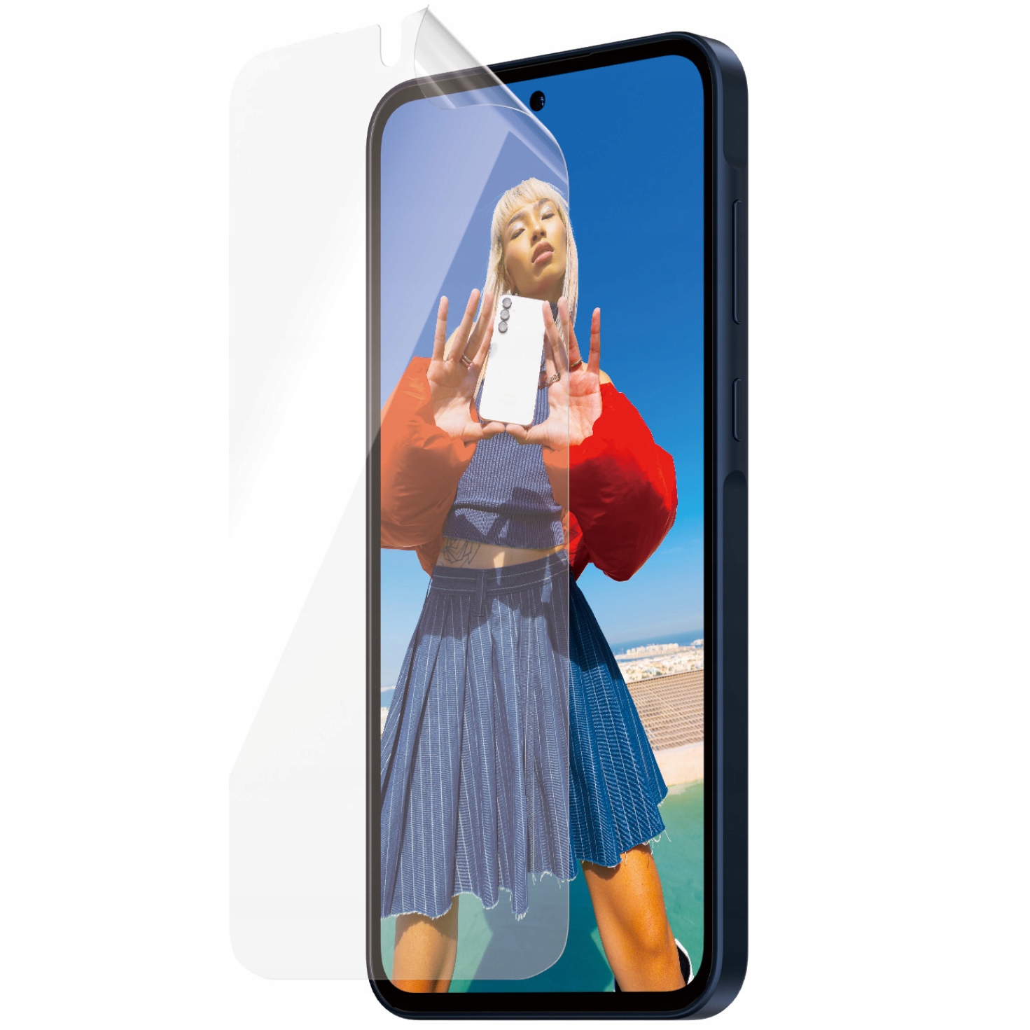 Sklo na displej telefonu PanzerGlass pro Galaxy A35 s aplikátorem