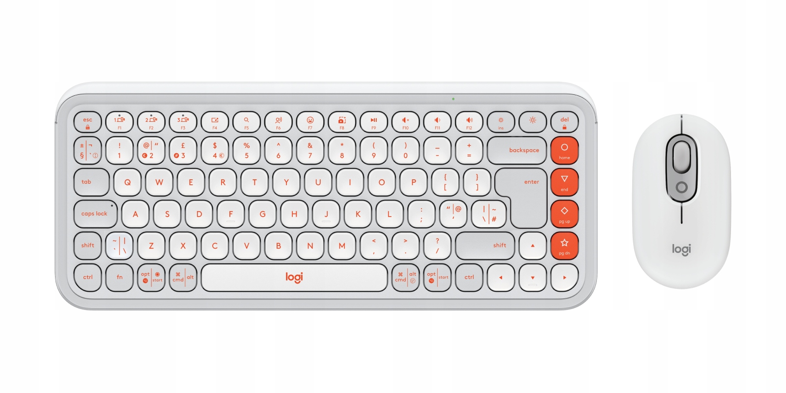 Mysz i klawiatura Logitech Pop Icon Combo zestaw bezprzewodowy Bluetooth