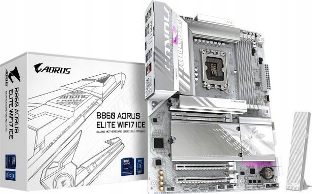 Základná doska Atx Gigabyte B860 A Elite WF7 Ice