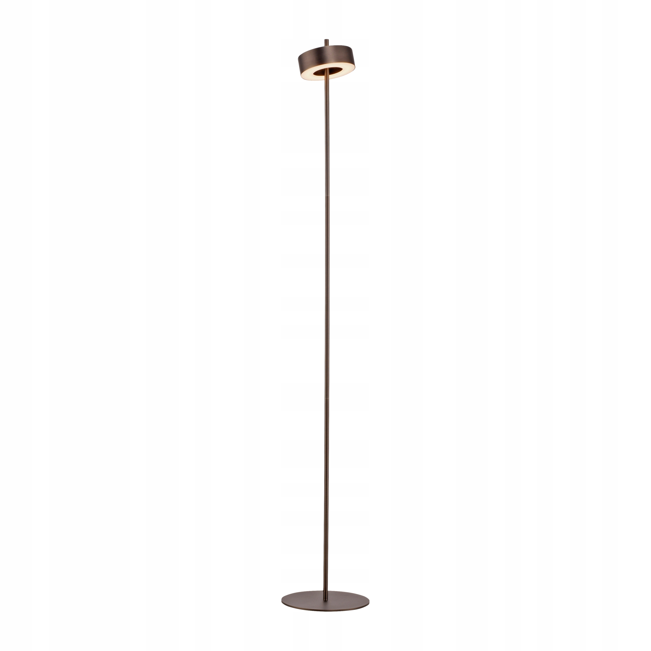Podlahová lampa Paul Neuhaus s integrovaným Led zdrojom 12 W, hnedá