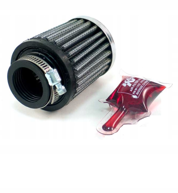Vzduchový filter kužeľ K&n RC-2540 28 mm, chróm