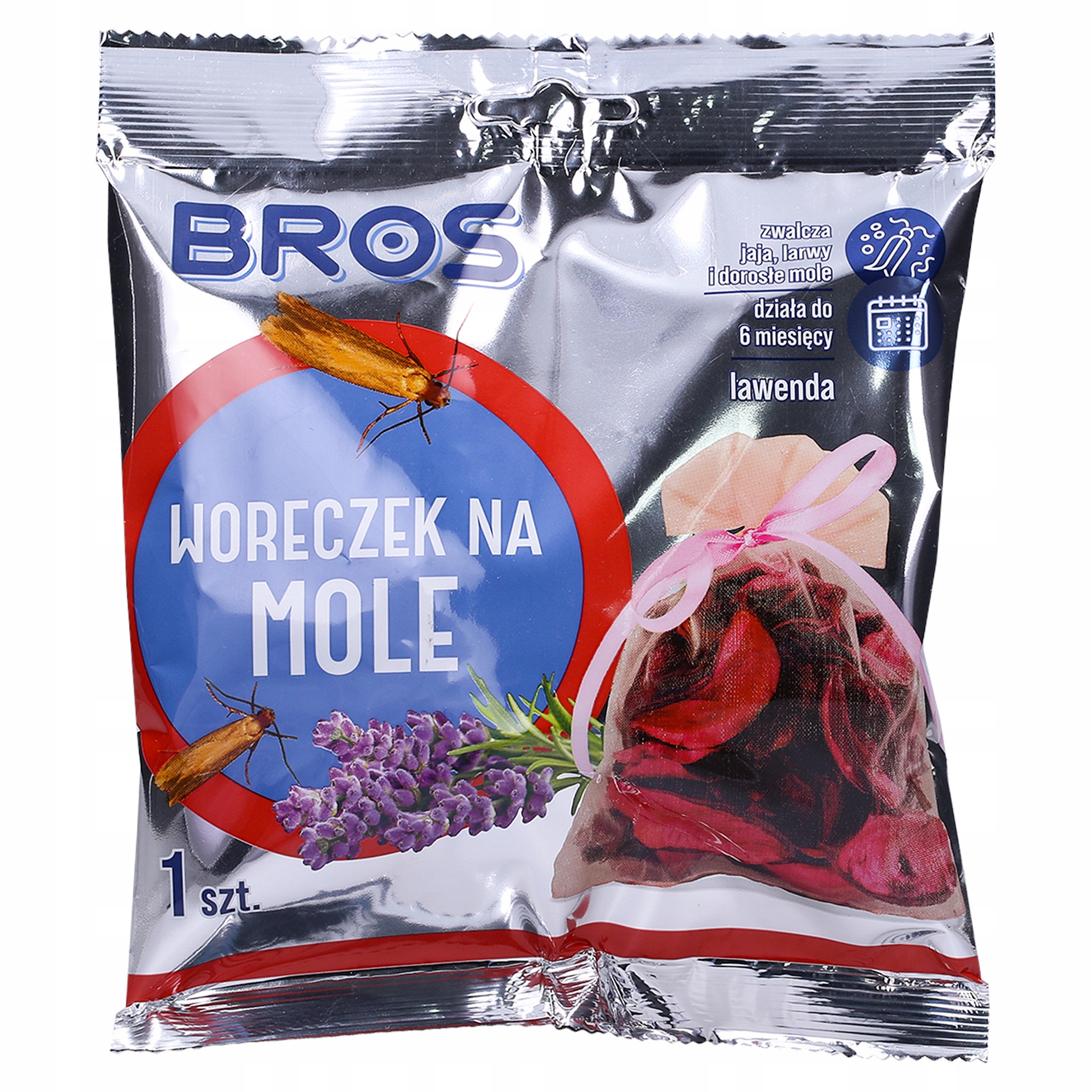 

Woreczek Lawendowy Na Mole Do Szafy Garderoby Bros