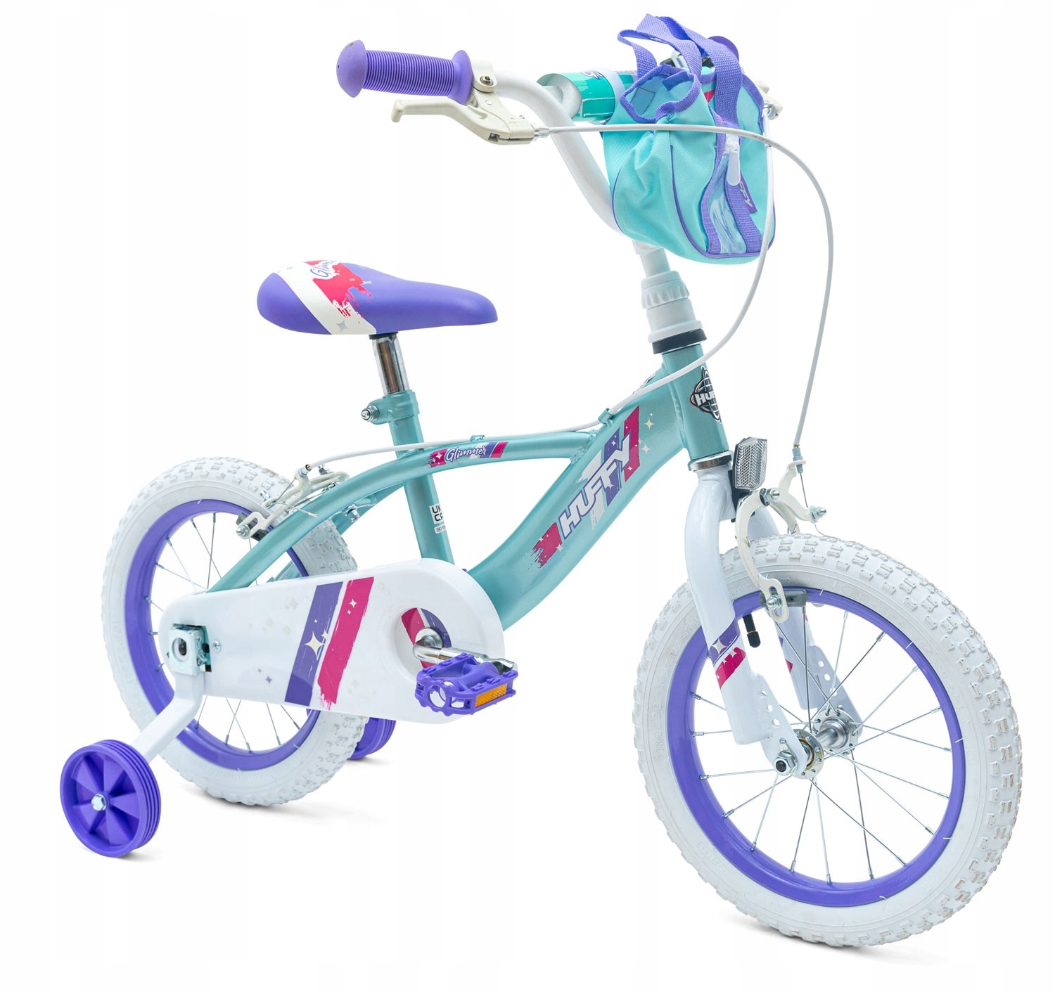 Rowerek dziecięcy Huffy Glimmer 14" Turkusowy