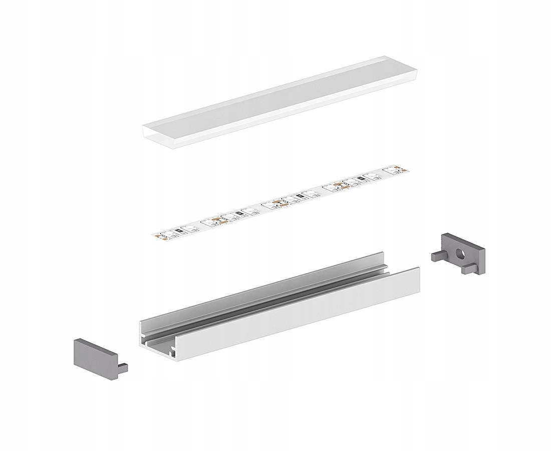 ZAŚLEPKI BOCZNE DO PROFILU WODOODPORNEGO P11-1 IP Typ zaślepka