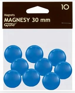 

Magnes do tablic 30mm Grand niebieski a'10