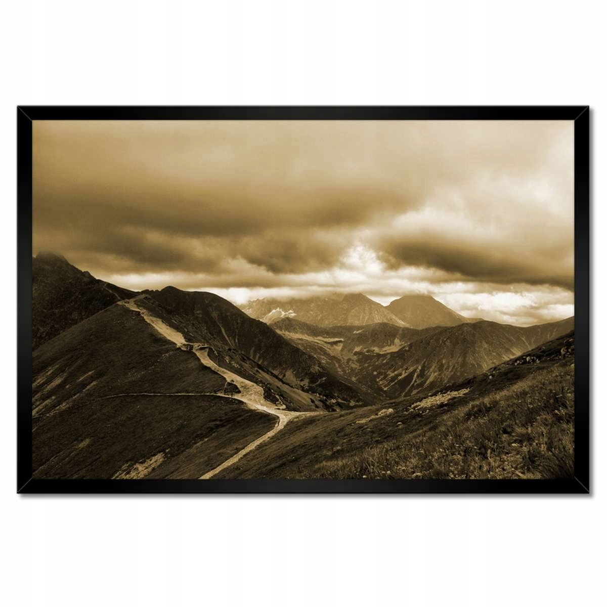 Plakáty v rámu 60x40 Tatry Polské hory Pohled